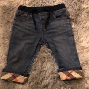 Burberry baby boy  jeans. Great condition